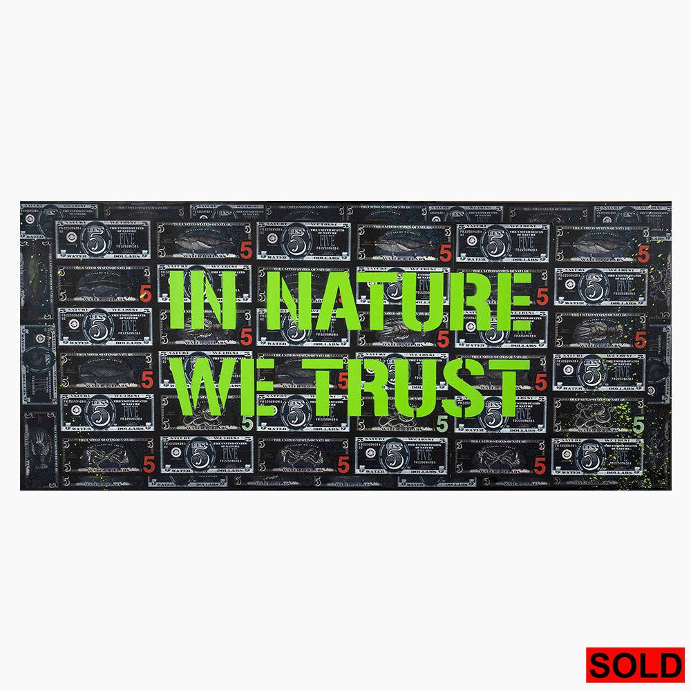In Nature We Trust - 54x24