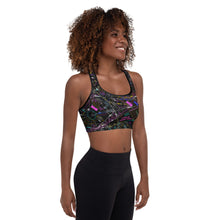Load image into Gallery viewer, Be Aware of Crossing Angels - Padded Sports Bra