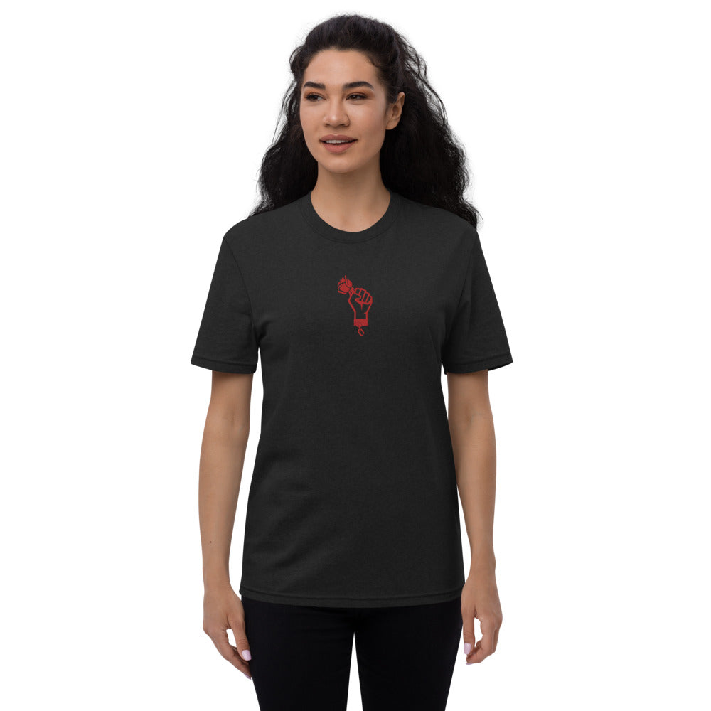 TRUST PEACE - Embroidered Unisex recycled t-shirt