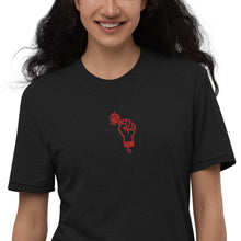 Load image into Gallery viewer, TRUST PEACE - Embroidered Unisex recycled t-shirt