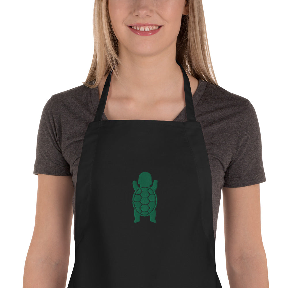 BABY TURTLE - by Acool55 - Embroidered Apron