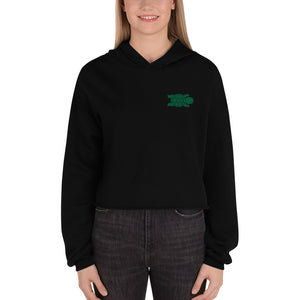 Baby Turtle - Cropped Hoodie -Women - Embroidered