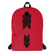 Load image into Gallery viewer, BABY TURTLE - by Acool55 - RED Backpack