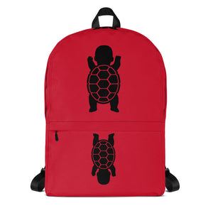BABY TURTLE - by Acool55 - RED Backpack