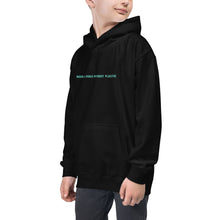 Load image into Gallery viewer, Imagine a World Without Plastic - Kids Hoodie