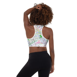 Be Aware of Crossing Angels (Day) Padded Sports Bra