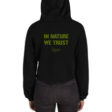 Load image into Gallery viewer, IN NATURE WE TRUST - Crop Hoodie Signed Acool55
