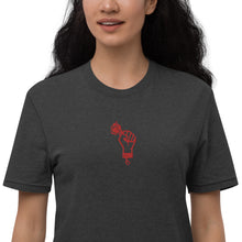 Load image into Gallery viewer, TRUST PEACE - Embroidered Unisex recycled t-shirt