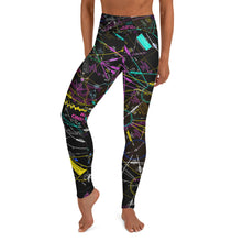 Load image into Gallery viewer, Be Aware of Crossing Angels - Yoga Leggings