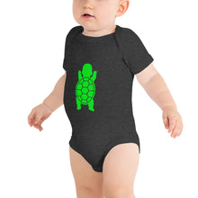 Load image into Gallery viewer, Baby Turtle - One piece - short sleeve - baby body suit