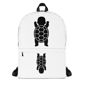 BABY TURTLE - by Acool55 - WHITE Backpack
