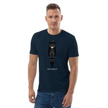 Load image into Gallery viewer, BEE HUMAN (Critical Bee) by Acool55 LTD Edition - Unisex organic cotton t-shirt Dark Blue