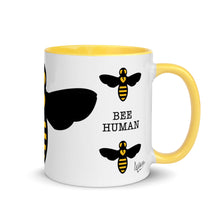 Load image into Gallery viewer, BEE HUMAN by Acool55 Mug with Color Inside